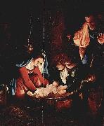 Lorenzo Lotto Christi Geburt oil on canvas